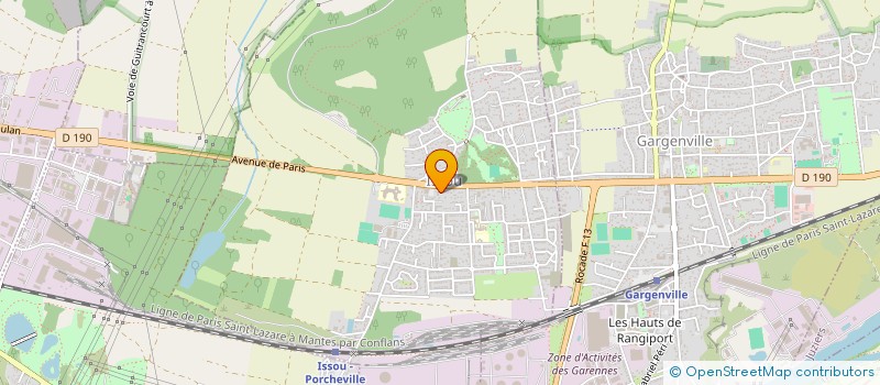 localisation de l'entreprise G M 2 C  ISSOU