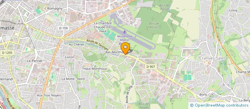 localisation de l'entreprise G&M  VETRAZ-MONTHOUX