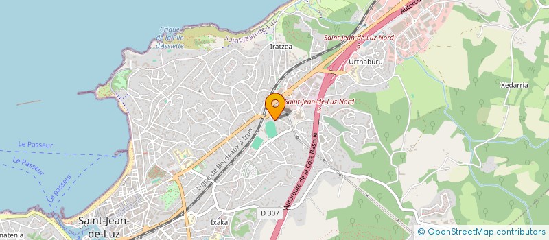 localisation de l'entreprise G&M  SAINT-JEAN-DE-LUZ