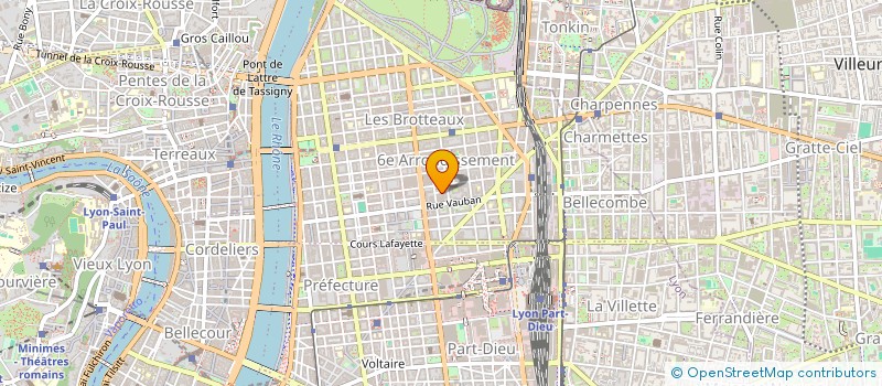 localisation de l'entreprise G M A à LYON