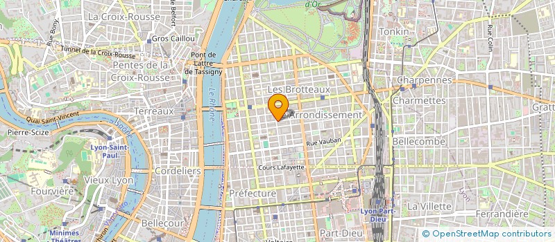 localisation de l'entreprise G.M. AVOCATS ASSOCIES  LYON