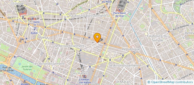 localisation de l'entreprise G M B MOD  PARIS