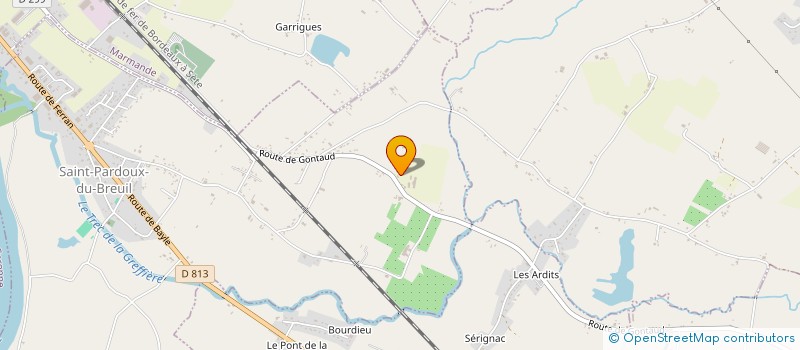 localisation de l'entreprise G.M.C. FINANCE  SAINT-PARDOUX-DU-BREUIL