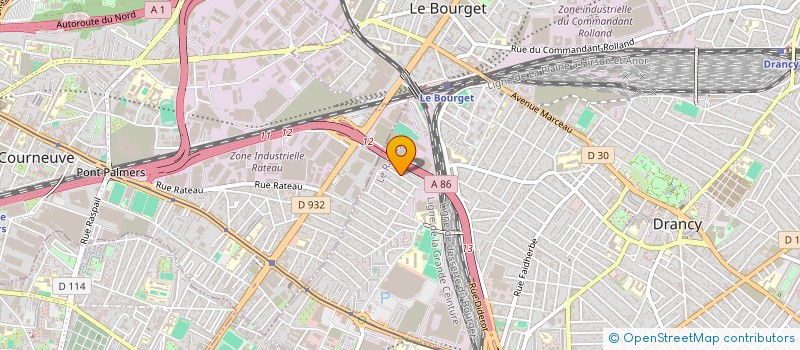 localisation de l'entreprise G M C S à DRANCY