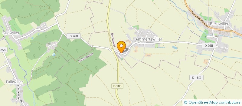 localisation de l'entreprise G M CONSULTANT  BALSCHWILLER