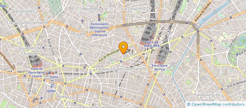 localisation de l'entreprise G.M.D ENERGIE (GROS OEUVRE MACONNERIE DEMOLITION ENERGIE)  PARIS