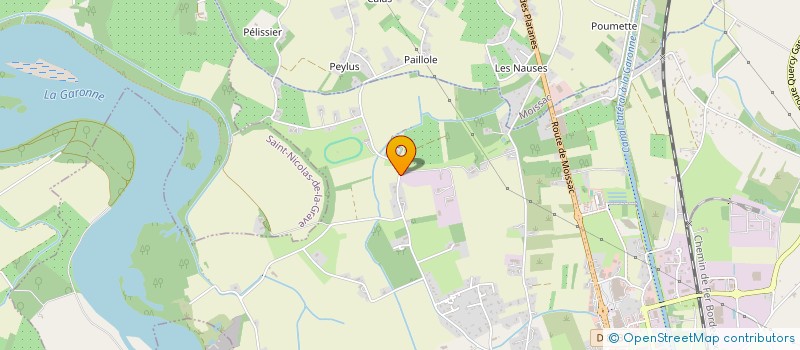 localisation de l'entreprise G.M. ELEC à CASTELSARRASIN