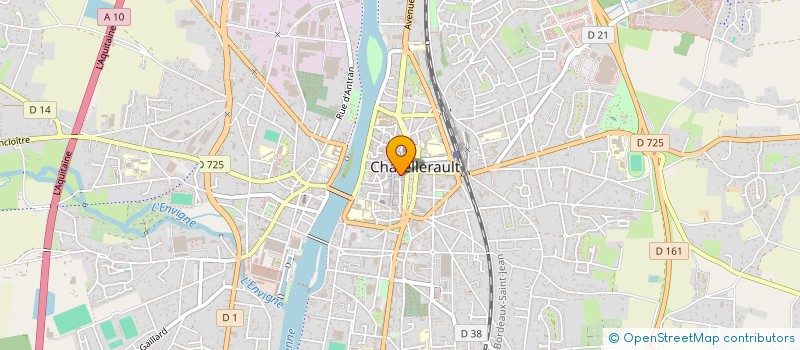 localisation de l'entreprise G. & M. IMMOBILIER à CHATELLERAULT