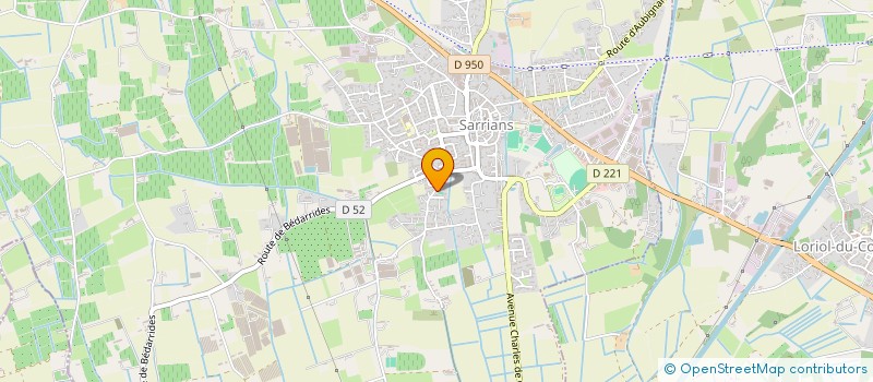 localisation de l'entreprise G&M IMMOBILIER  SARRIANS