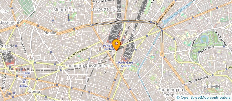 localisation de l'entreprise G.M INTERNATIONAL à PARIS