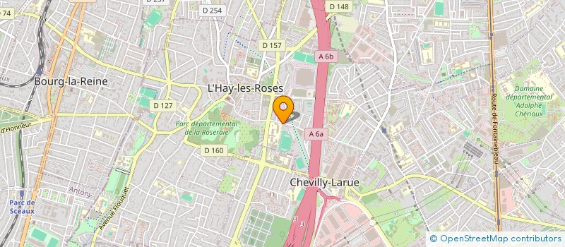 localisation de l'entreprise G&M INVEST  L'HAY-LES-ROSES