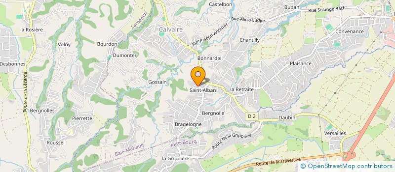 localisation de l'entreprise G&M INVEST  BAIE-MAHAULT