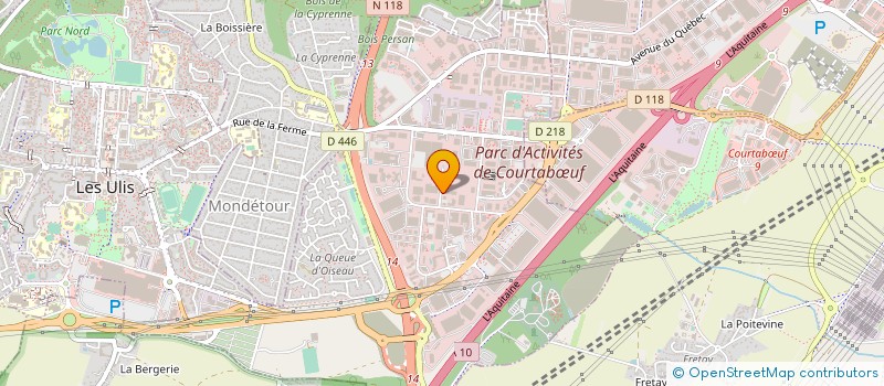 localisation de l'entreprise G.M.L à LES ULIS