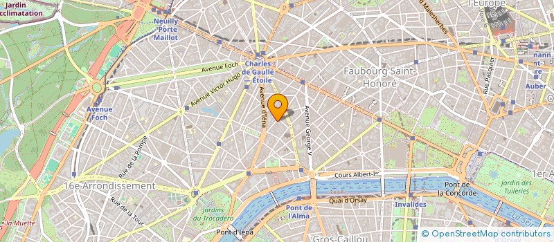 localisation de l'entreprise G.M.L.  PARIS