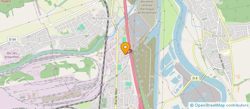 localisation de l'entreprise G M LE VIN  TALANGE