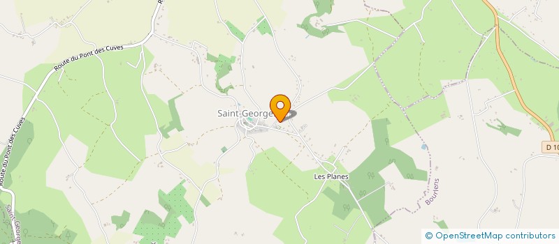 localisation de l'entreprise G.M.M. à SAINT GEORGES