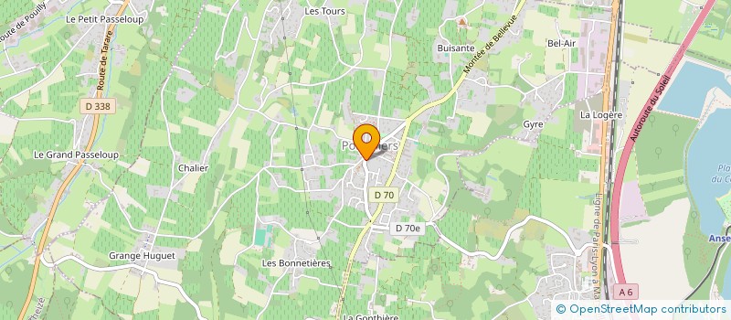 localisation de l'entreprise G.M.M.C. SOLUTIONS  POMMIERS