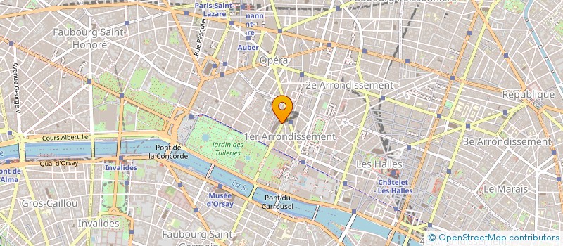 localisation de l'entreprise G M M FRANCE à PARIS