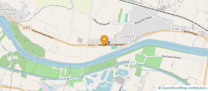 localisation de l'entreprise G.M MATEO  COLAYRAC-SAINT-CIRQ