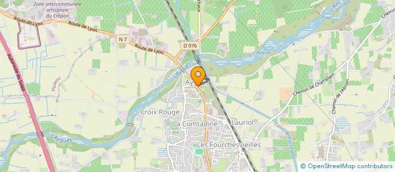 localisation de l'entreprise G.M.P.  ORANGE