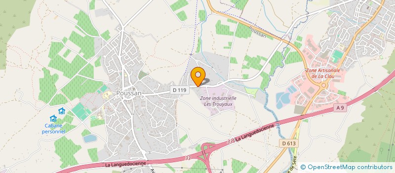 localisation de l'entreprise G.M. PARTICIPATIONS  SAINT-PARGOIRE