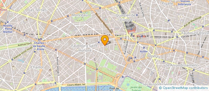 localisation de l'entreprise G M RECORDS à PARIS
