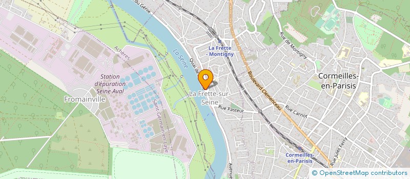 localisation de l'entreprise G-M RENOV à COLOMBES