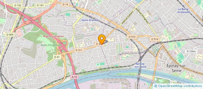 localisation de l'entreprise G.M.S. à EPINAY-SUR-SEINE