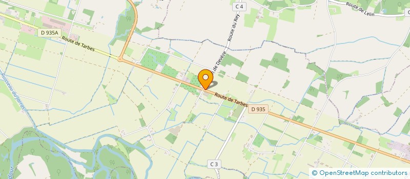 localisation de l'entreprise G.M.S.M.  BARCELONNE-DU-GERS