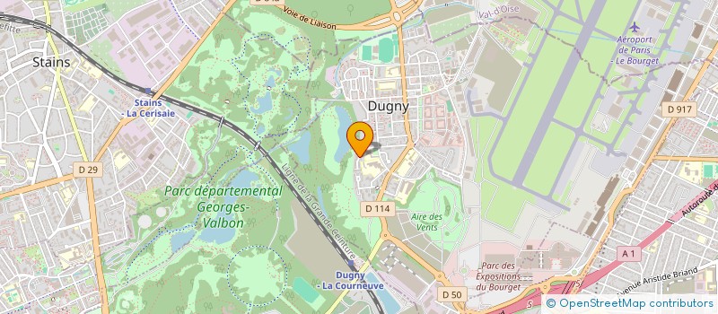 localisation de l'entreprise G'M SA MIEUX ETRE à DUGNY