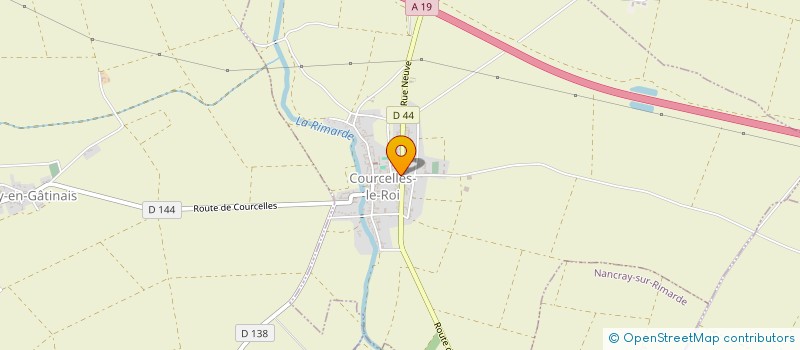 localisation de l'entreprise G.M. SECURITE à COURCELLES-LE-ROI