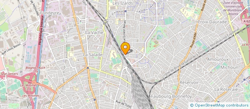 localisation de l'entreprise G-M SERVICES à TOULOUSE