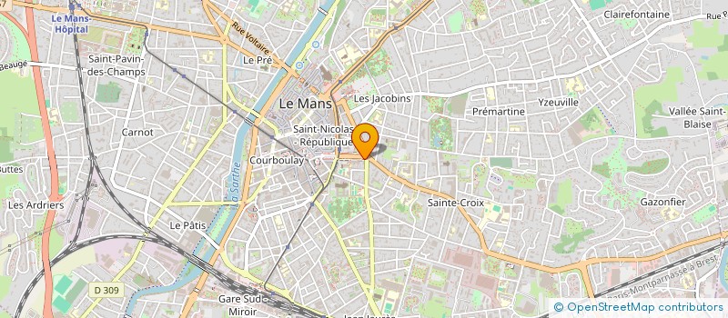 localisation de l'entreprise G M T 44  GUERANDE