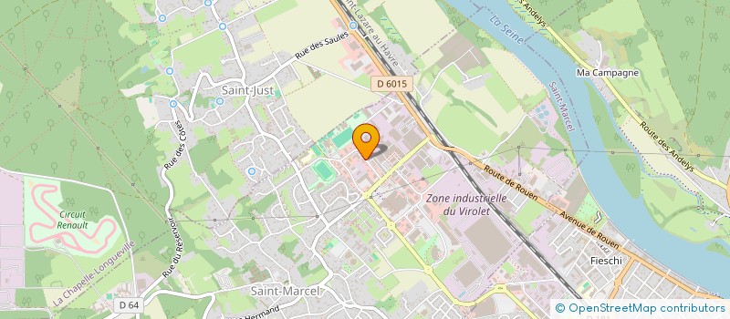 localisation de l'entreprise G.M.T. SARL  SAINT-MARCEL