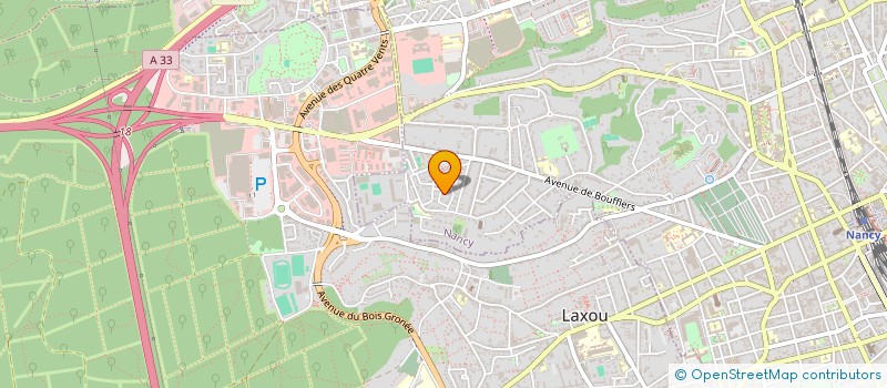 localisation de l'entreprise G. MAIRET  NANCY