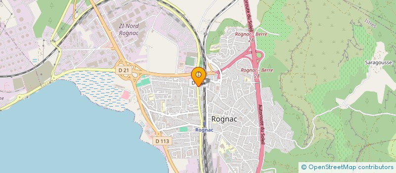localisation de l'entreprise G MANUTENTION à ROGNAC