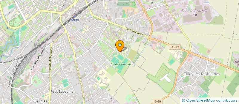 localisation de l'entreprise G'MATES à ARRAS