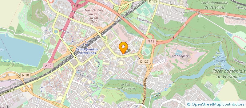 localisation de l'entreprise G MD CONSEIL  GUYANCOURT