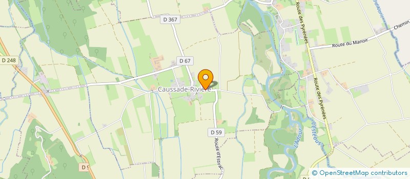 localisation de l'entreprise G'MM  CAUSSADE-RIVIERE