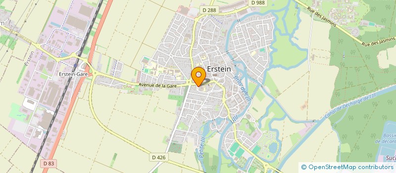 localisation de l'entreprise G MOLMY HOLDING  ERSTEIN