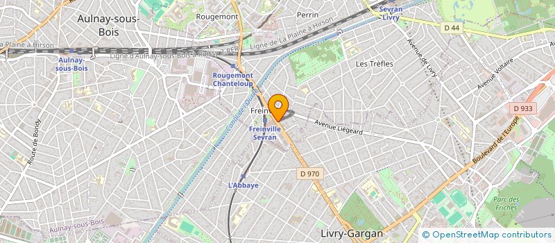 localisation de l'entreprise G.N. AUTOMOBILES à SEVRAN
