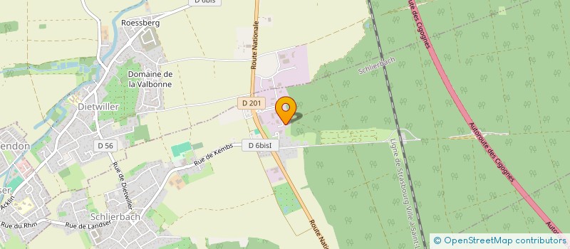 localisation de l'entreprise G.N.C PRO  SCHLIERBACH