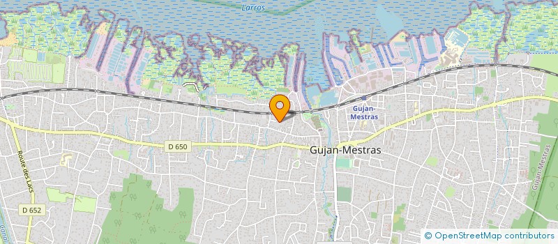 localisation de l'entreprise G.N.J.  GUJAN-MESTRAS