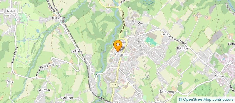 localisation de l'entreprise G.N.K. à REIGNIER-ESERY