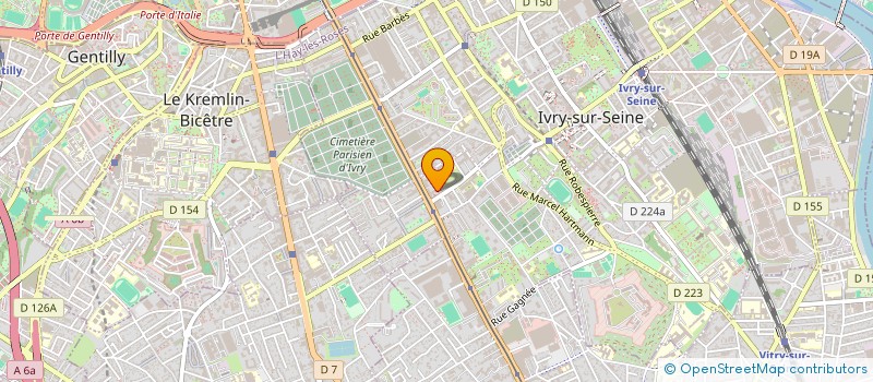 localisation de l'entreprise G.N.R.  IVRY-SUR-SEINE