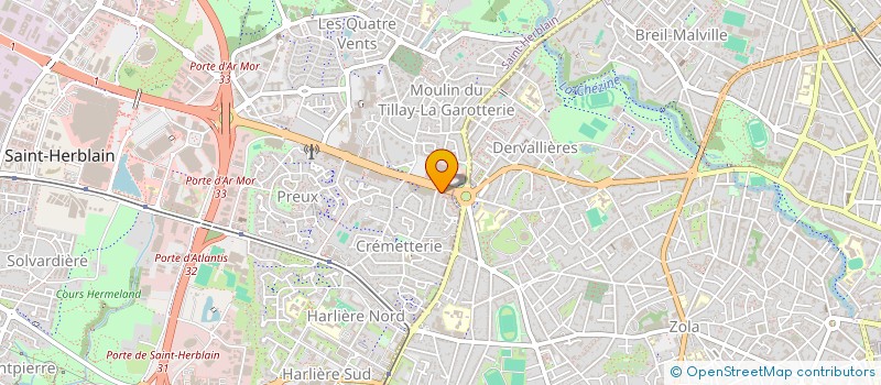 localisation de l'entreprise G'NANTES 1 à SAINT-HERBLAIN