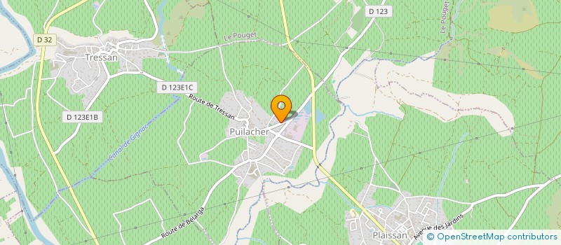 localisation de l'entreprise G.NESIS  PUILACHER