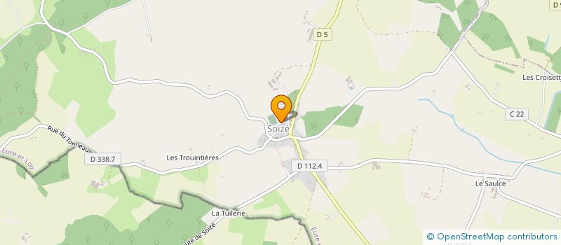 localisation de l'entreprise G.NICOLAS à AUTHON-DU-PERCHE