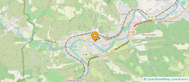 localisation de l'entreprise G'NO2  ESPERAZA