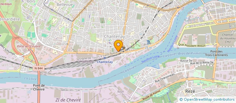 localisation de l'entreprise G NOVA à NANTES